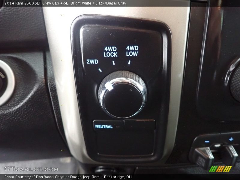 Bright White / Black/Diesel Gray 2014 Ram 2500 SLT Crew Cab 4x4