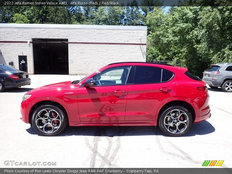  2022 Stelvio Veloce AWD Alfa Rosso (Red)