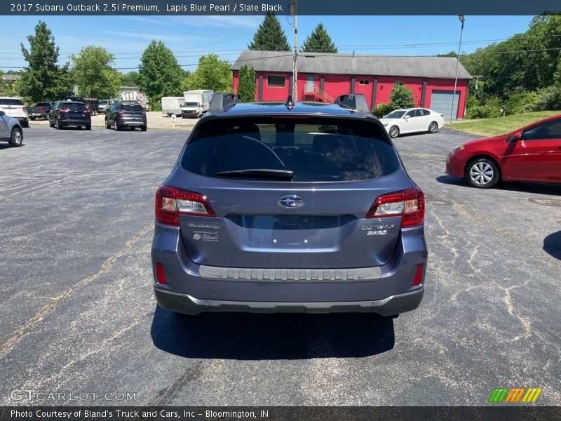 Lapis Blue Pearl / Slate Black 2017 Subaru Outback 2.5i Premium