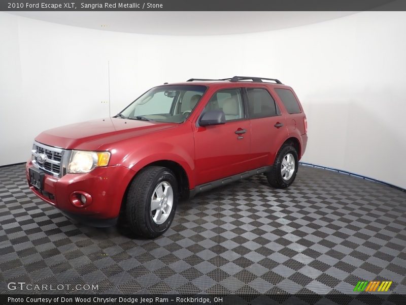 Sangria Red Metallic / Stone 2010 Ford Escape XLT