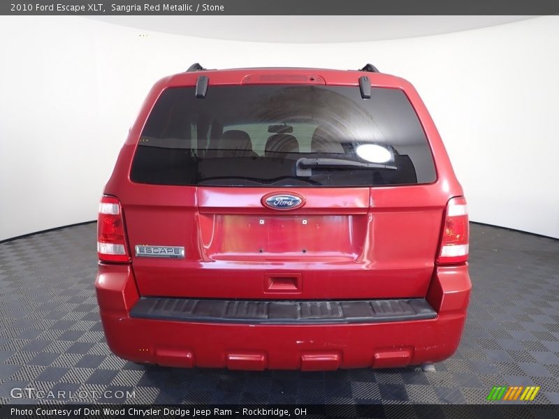 Sangria Red Metallic / Stone 2010 Ford Escape XLT
