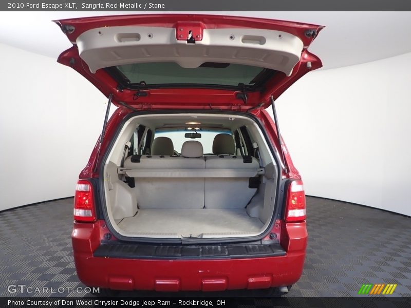 Sangria Red Metallic / Stone 2010 Ford Escape XLT