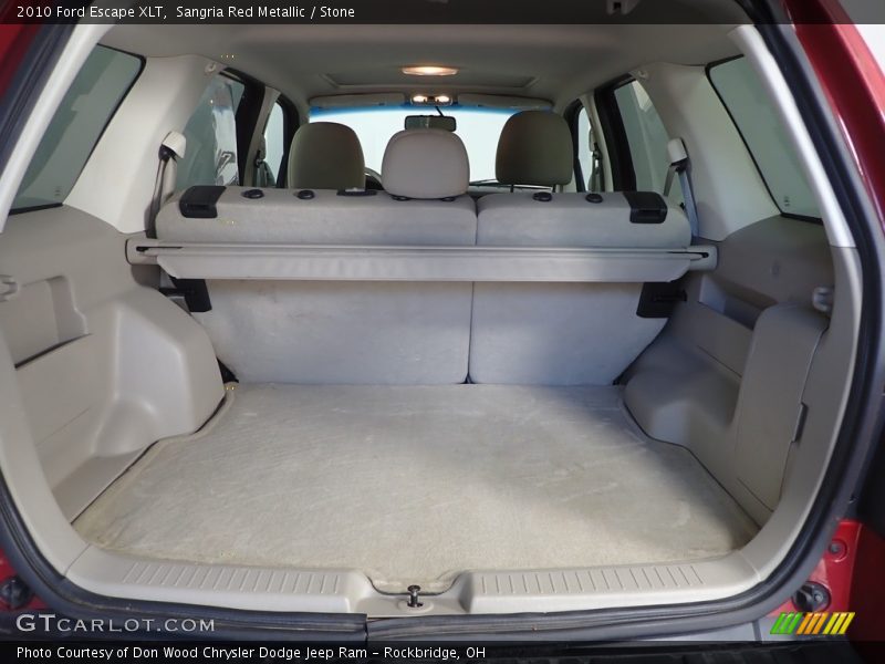 Sangria Red Metallic / Stone 2010 Ford Escape XLT