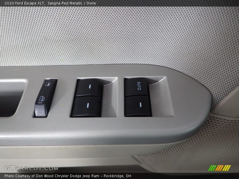 Sangria Red Metallic / Stone 2010 Ford Escape XLT