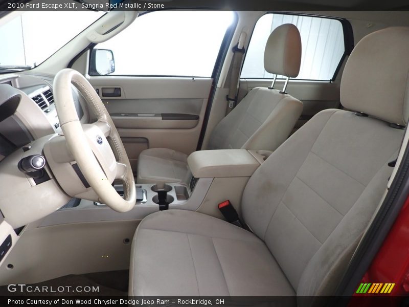 Sangria Red Metallic / Stone 2010 Ford Escape XLT