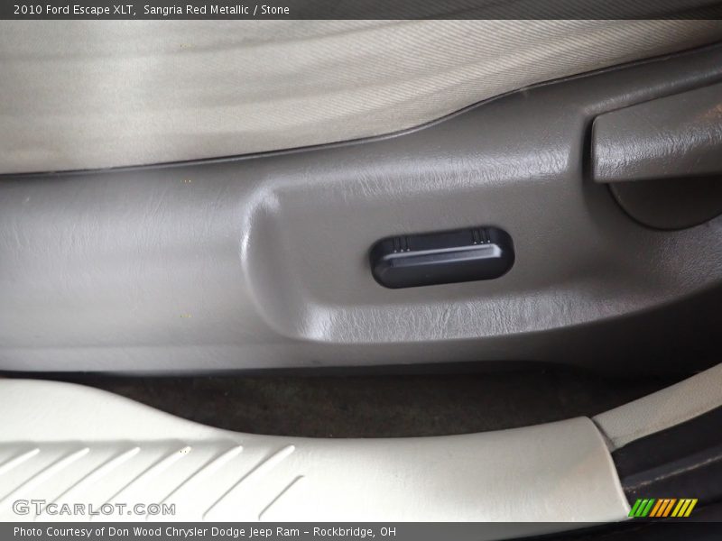 Sangria Red Metallic / Stone 2010 Ford Escape XLT