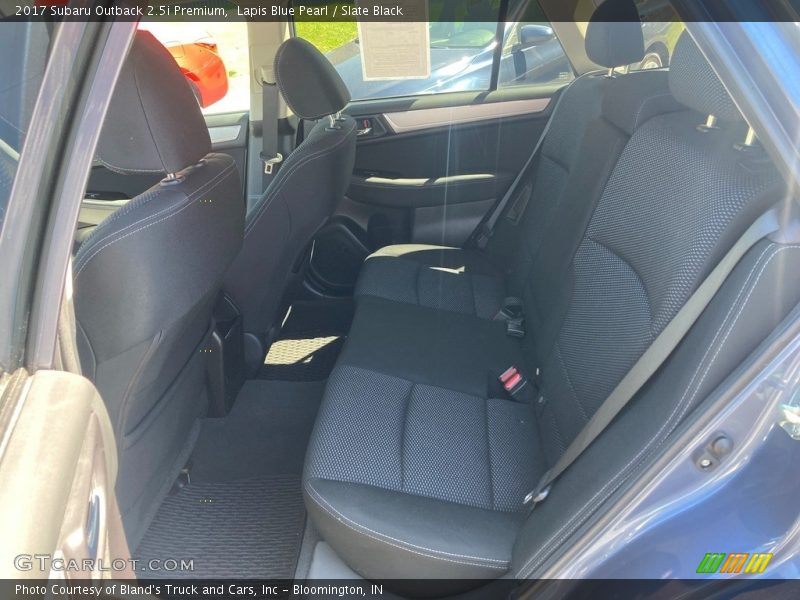Lapis Blue Pearl / Slate Black 2017 Subaru Outback 2.5i Premium