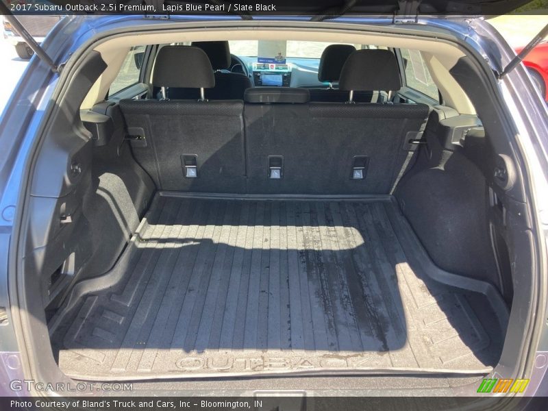 Lapis Blue Pearl / Slate Black 2017 Subaru Outback 2.5i Premium
