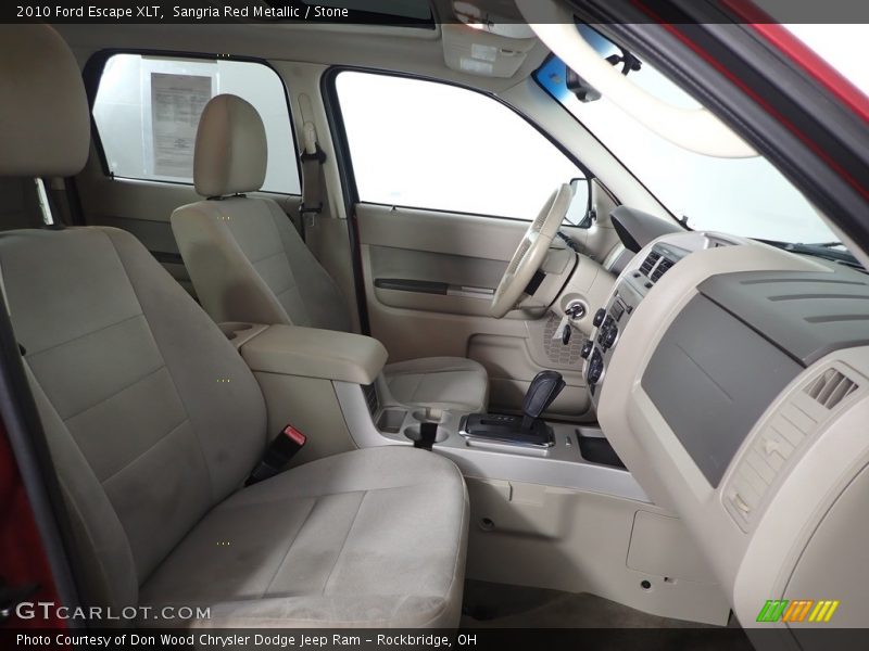 Sangria Red Metallic / Stone 2010 Ford Escape XLT