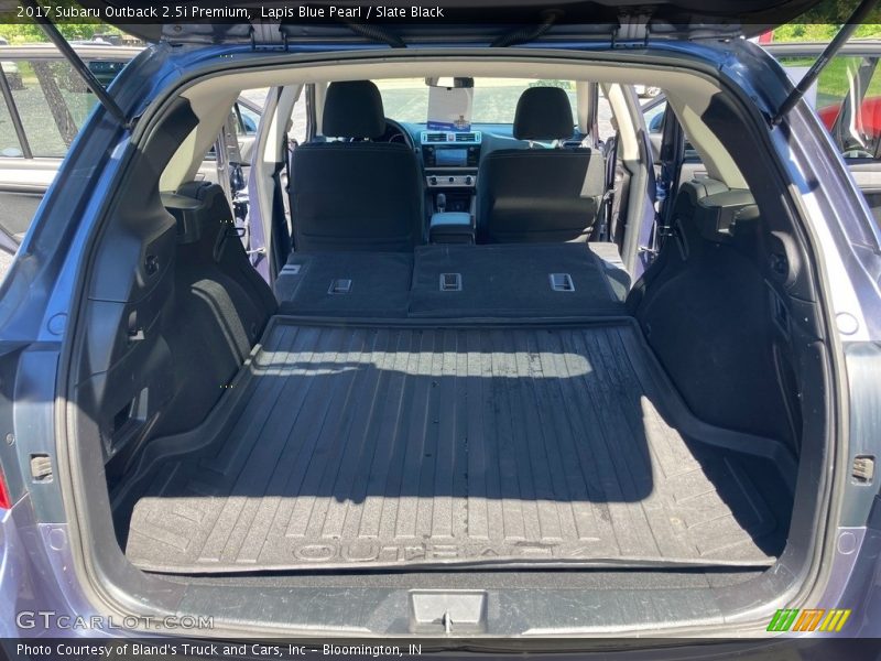 Lapis Blue Pearl / Slate Black 2017 Subaru Outback 2.5i Premium