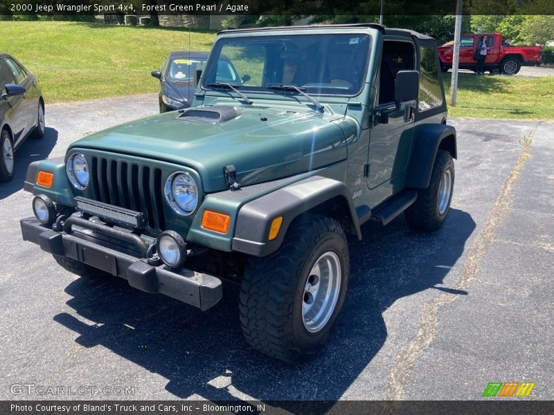 Forest Green Pearl / Agate 2000 Jeep Wrangler Sport 4x4