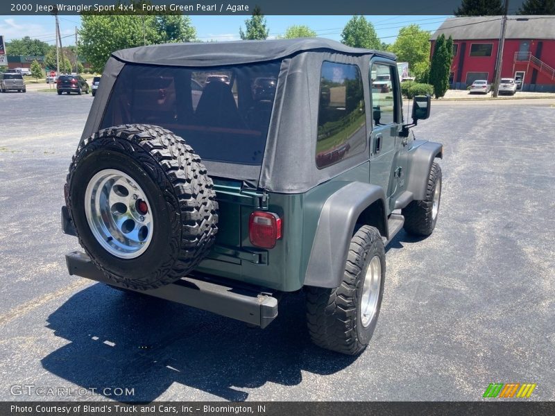 Forest Green Pearl / Agate 2000 Jeep Wrangler Sport 4x4