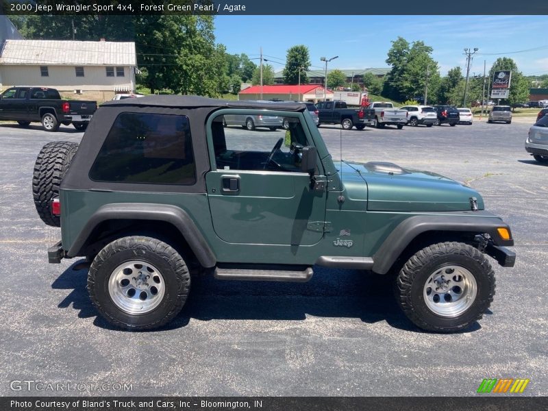 Forest Green Pearl / Agate 2000 Jeep Wrangler Sport 4x4