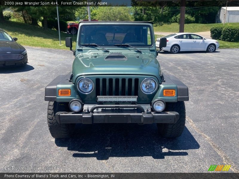 Forest Green Pearl / Agate 2000 Jeep Wrangler Sport 4x4