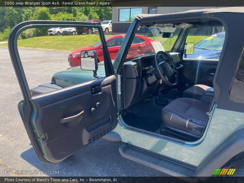 Forest Green Pearl / Agate 2000 Jeep Wrangler Sport 4x4