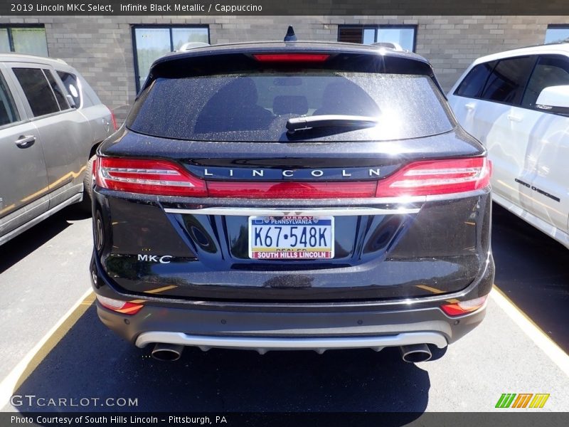 Infinite Black Metallic / Cappuccino 2019 Lincoln MKC Select