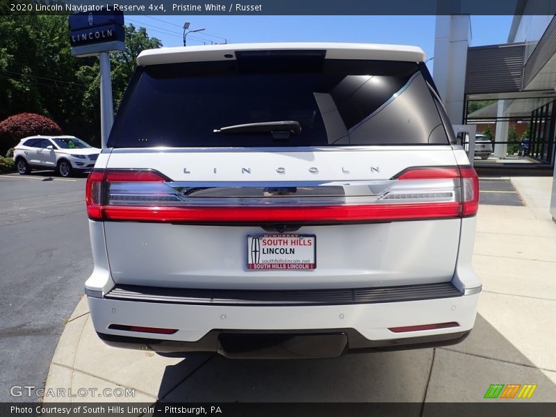 Pristine White / Russet 2020 Lincoln Navigator L Reserve 4x4