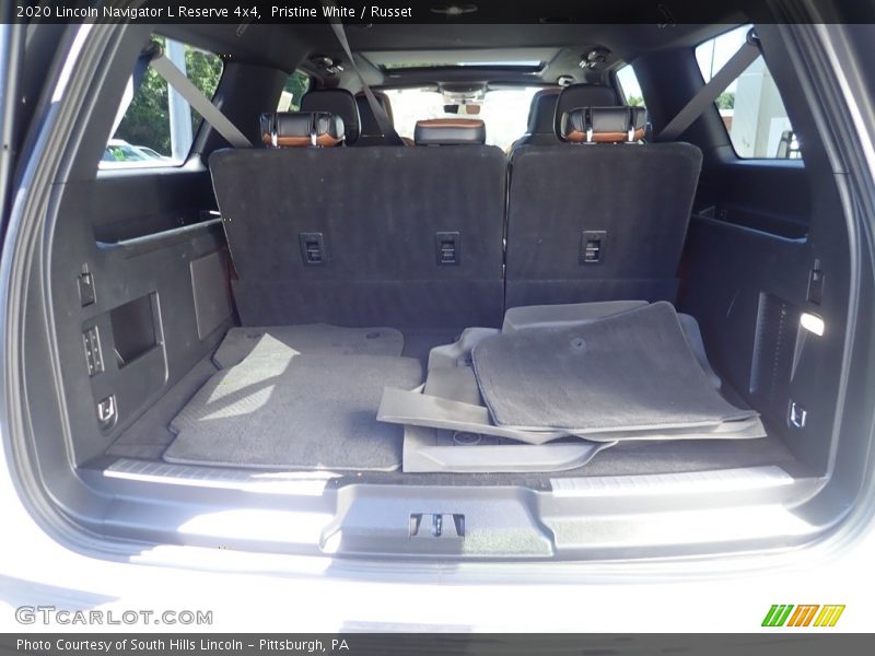 Pristine White / Russet 2020 Lincoln Navigator L Reserve 4x4