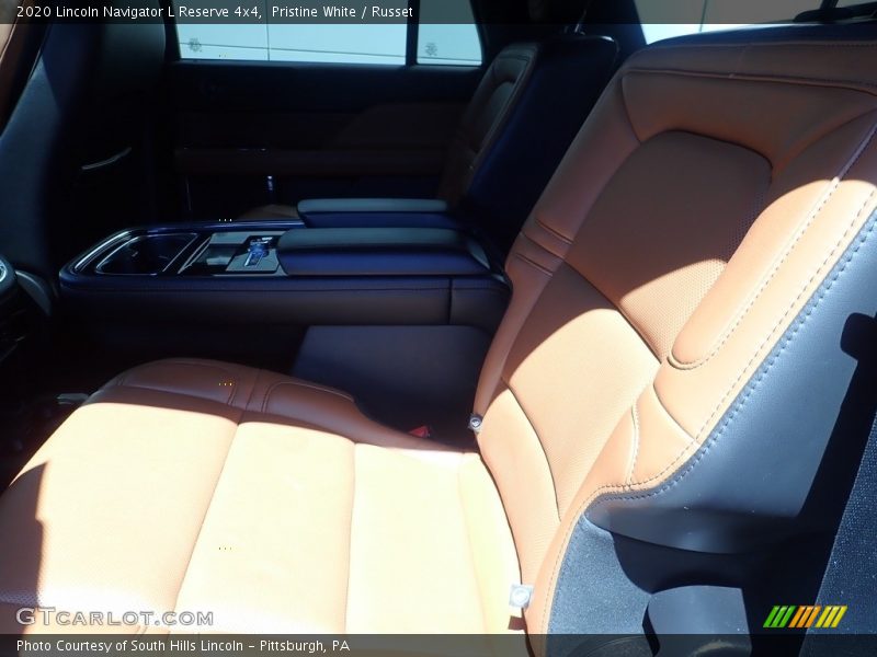 Pristine White / Russet 2020 Lincoln Navigator L Reserve 4x4