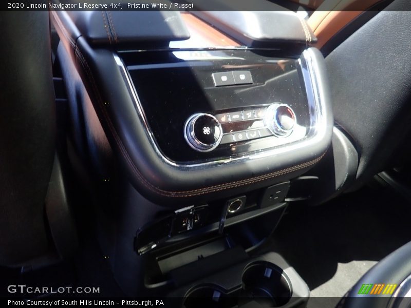 Pristine White / Russet 2020 Lincoln Navigator L Reserve 4x4
