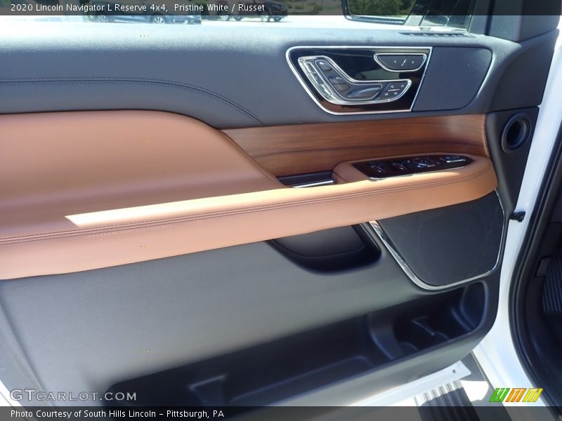 Pristine White / Russet 2020 Lincoln Navigator L Reserve 4x4
