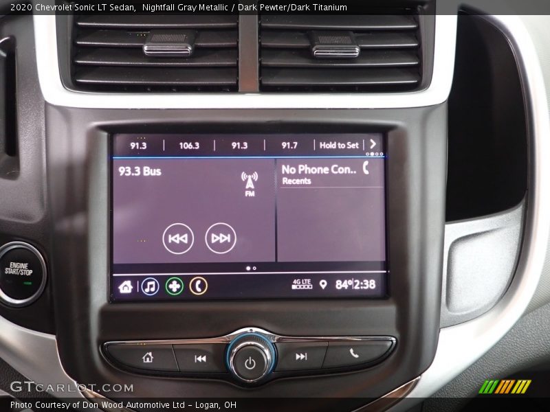 Nightfall Gray Metallic / Dark Pewter/Dark Titanium 2020 Chevrolet Sonic LT Sedan