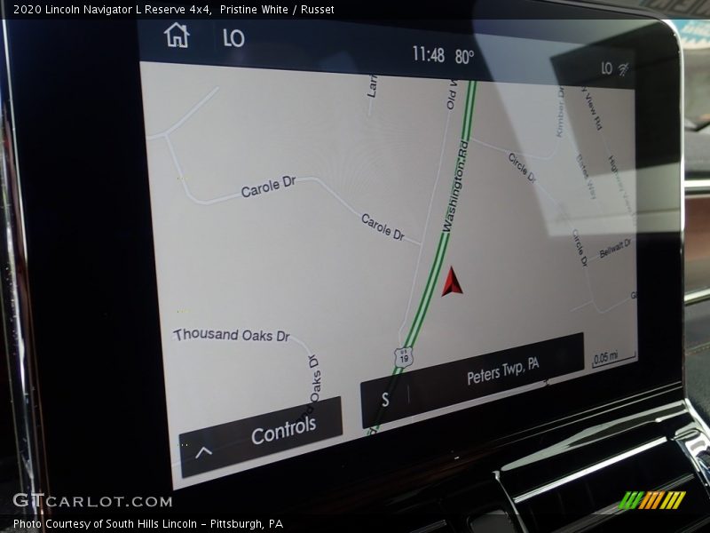 Pristine White / Russet 2020 Lincoln Navigator L Reserve 4x4