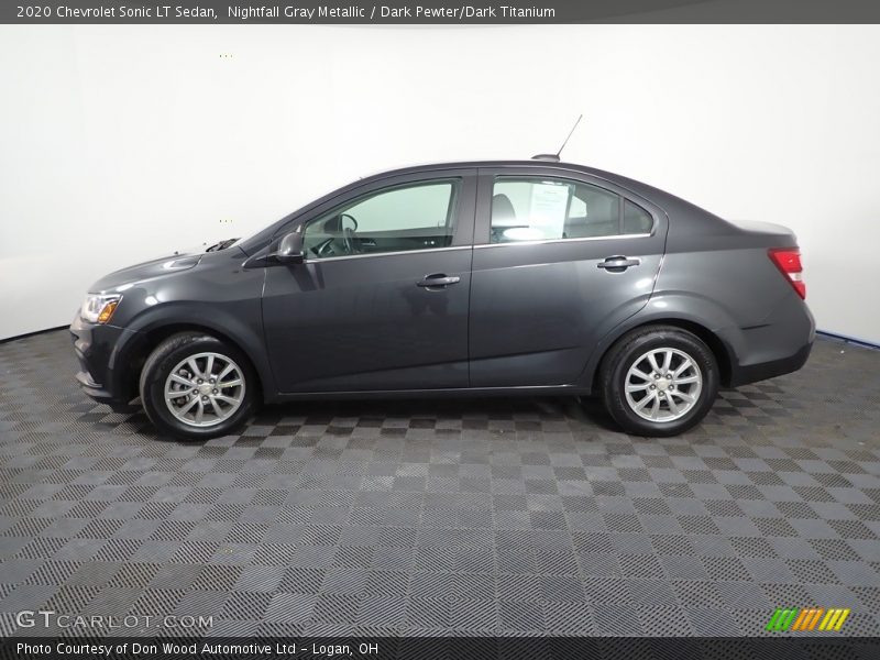 Nightfall Gray Metallic / Dark Pewter/Dark Titanium 2020 Chevrolet Sonic LT Sedan