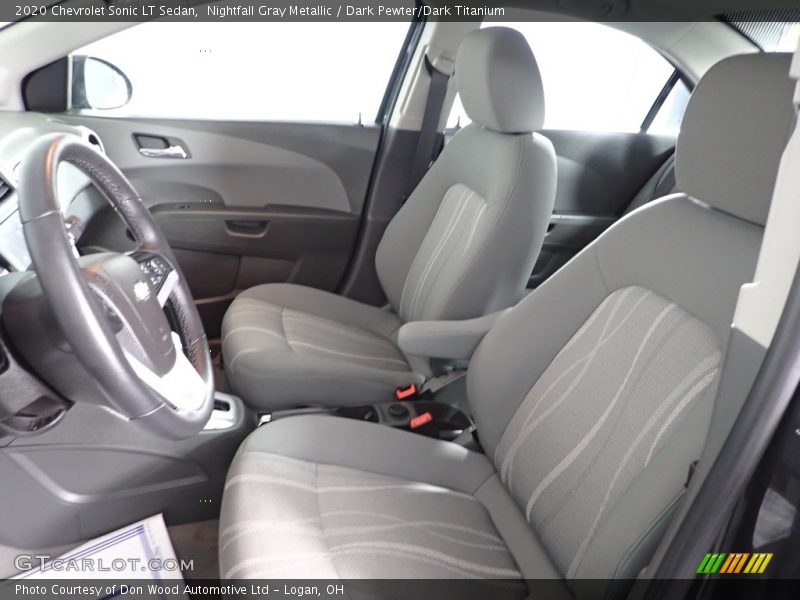 Nightfall Gray Metallic / Dark Pewter/Dark Titanium 2020 Chevrolet Sonic LT Sedan