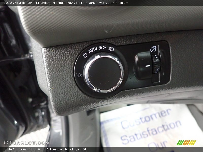 Nightfall Gray Metallic / Dark Pewter/Dark Titanium 2020 Chevrolet Sonic LT Sedan