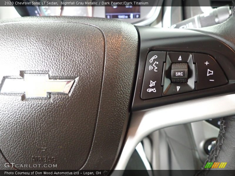 Nightfall Gray Metallic / Dark Pewter/Dark Titanium 2020 Chevrolet Sonic LT Sedan