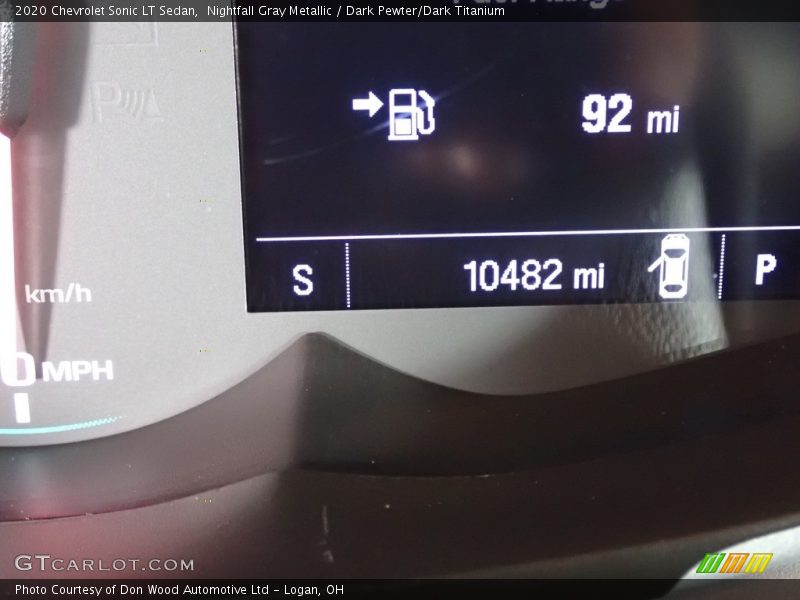 Nightfall Gray Metallic / Dark Pewter/Dark Titanium 2020 Chevrolet Sonic LT Sedan