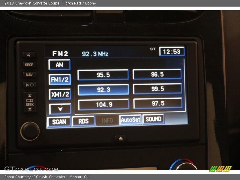 Torch Red / Ebony 2013 Chevrolet Corvette Coupe