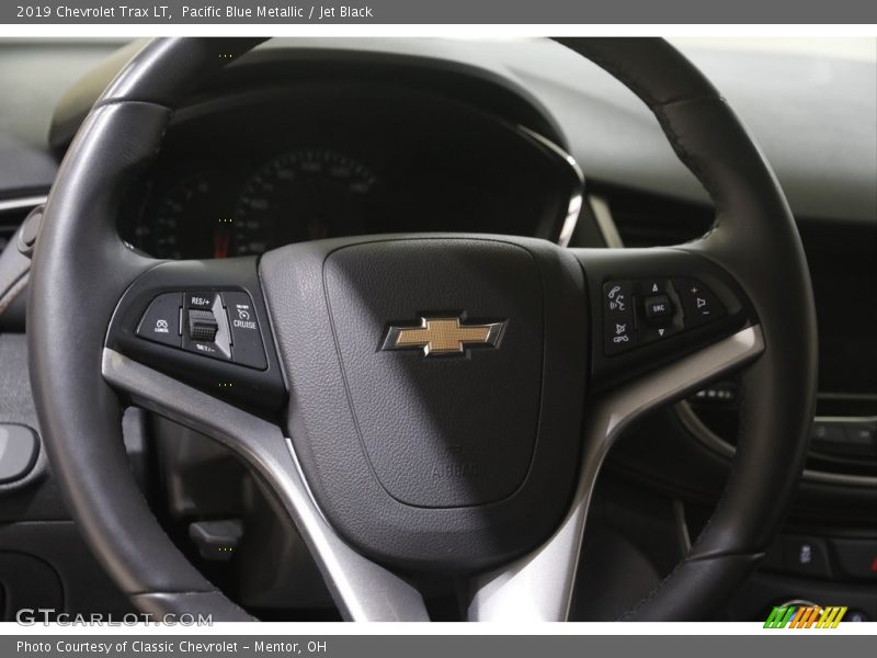Pacific Blue Metallic / Jet Black 2019 Chevrolet Trax LT