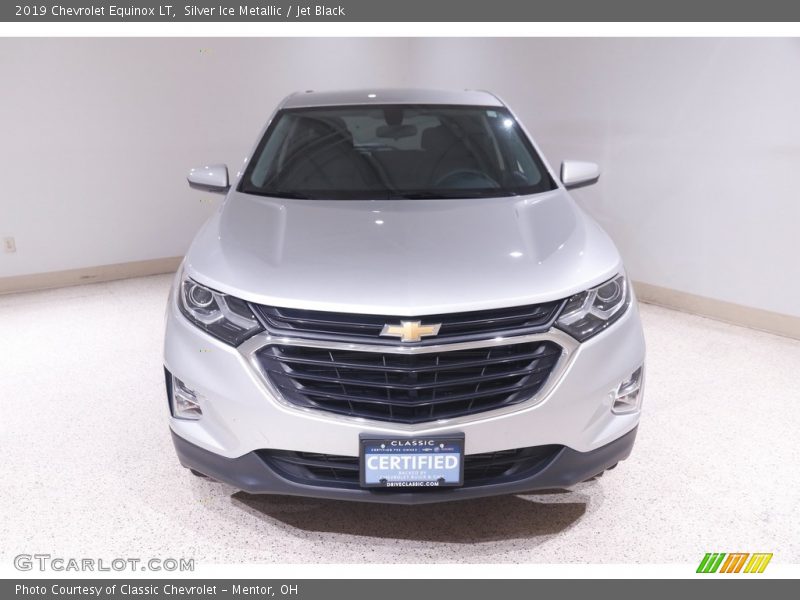 Silver Ice Metallic / Jet Black 2019 Chevrolet Equinox LT