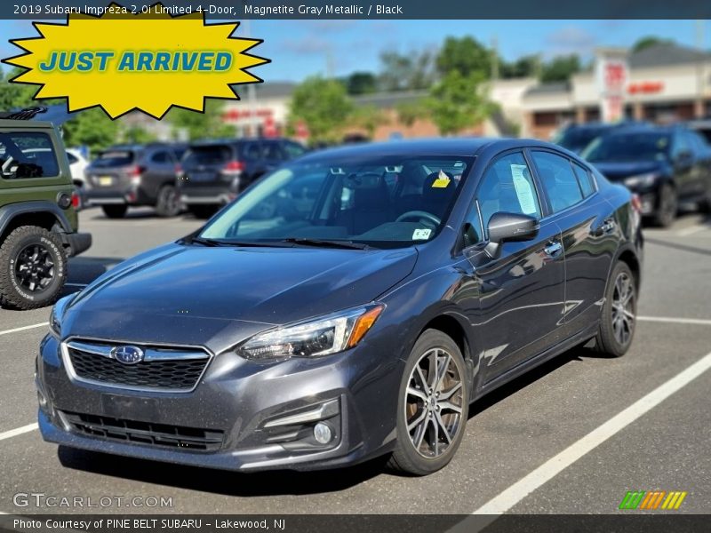 Magnetite Gray Metallic / Black 2019 Subaru Impreza 2.0i Limited 4-Door