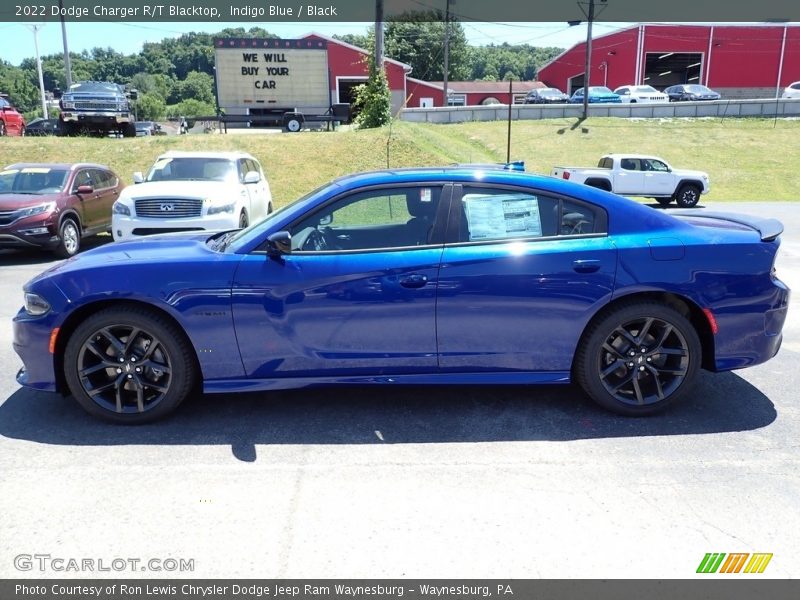 Indigo Blue / Black 2022 Dodge Charger R/T Blacktop