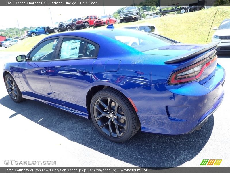 Indigo Blue / Black 2022 Dodge Charger R/T Blacktop