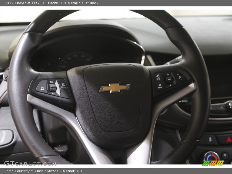 Pacific Blue Metallic / Jet Black 2019 Chevrolet Trax LT