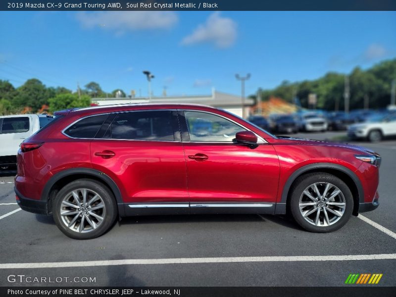 Soul Red Crystal Metallic / Black 2019 Mazda CX-9 Grand Touring AWD