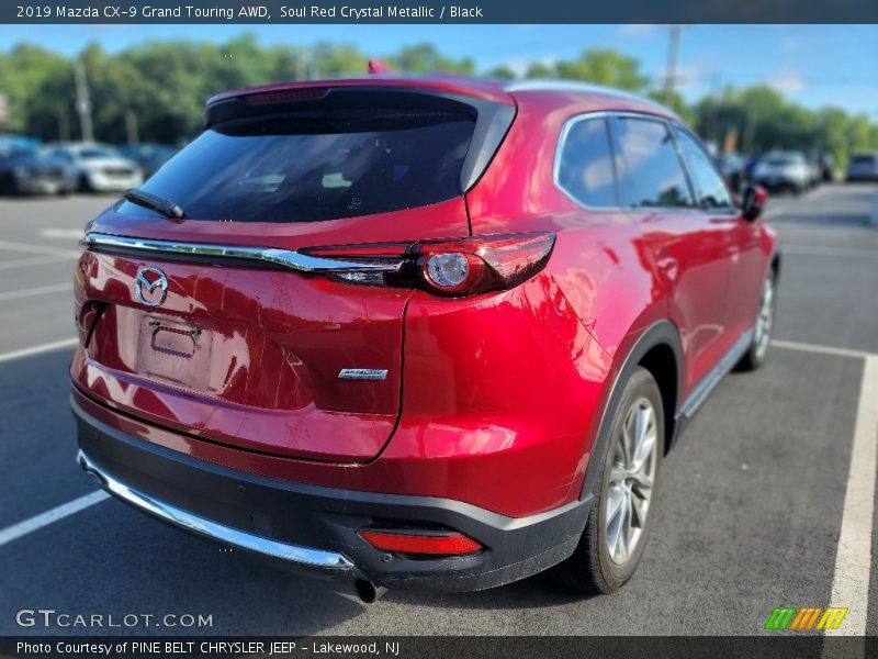 Soul Red Crystal Metallic / Black 2019 Mazda CX-9 Grand Touring AWD