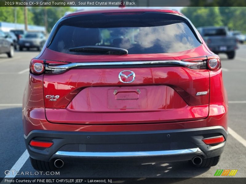Soul Red Crystal Metallic / Black 2019 Mazda CX-9 Grand Touring AWD