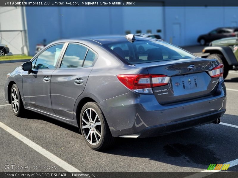 Magnetite Gray Metallic / Black 2019 Subaru Impreza 2.0i Limited 4-Door