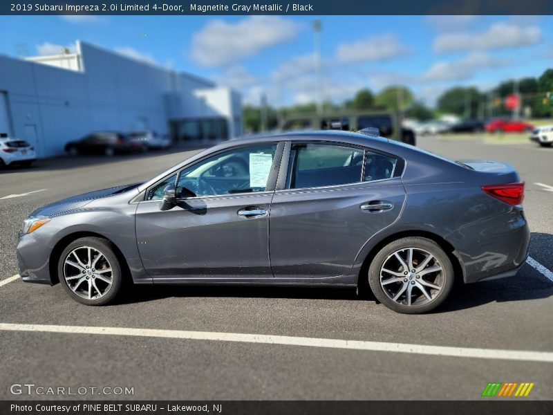 Magnetite Gray Metallic / Black 2019 Subaru Impreza 2.0i Limited 4-Door