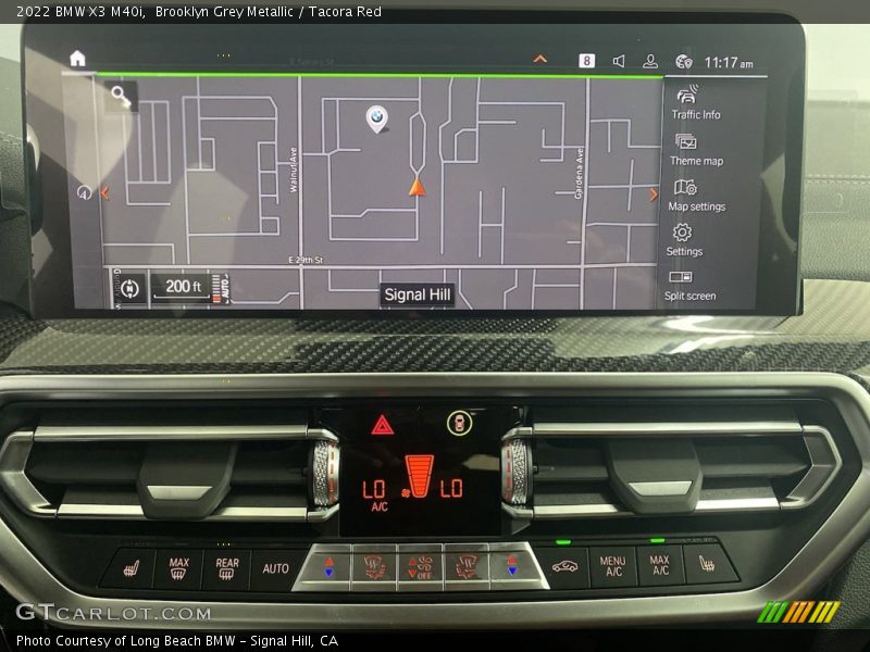 Navigation of 2022 X3 M40i