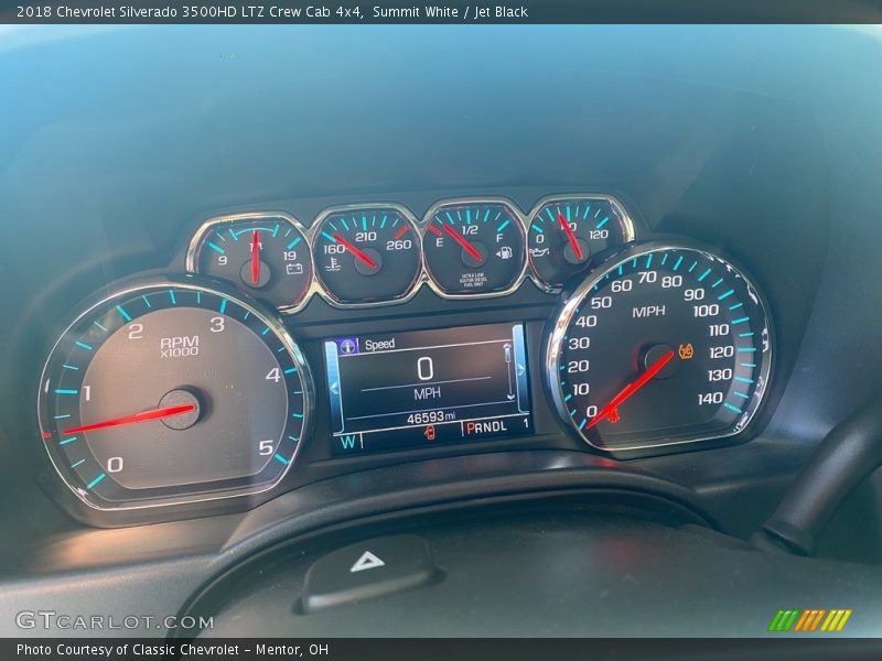  2018 Silverado 3500HD LTZ Crew Cab 4x4 LTZ Crew Cab 4x4 Gauges