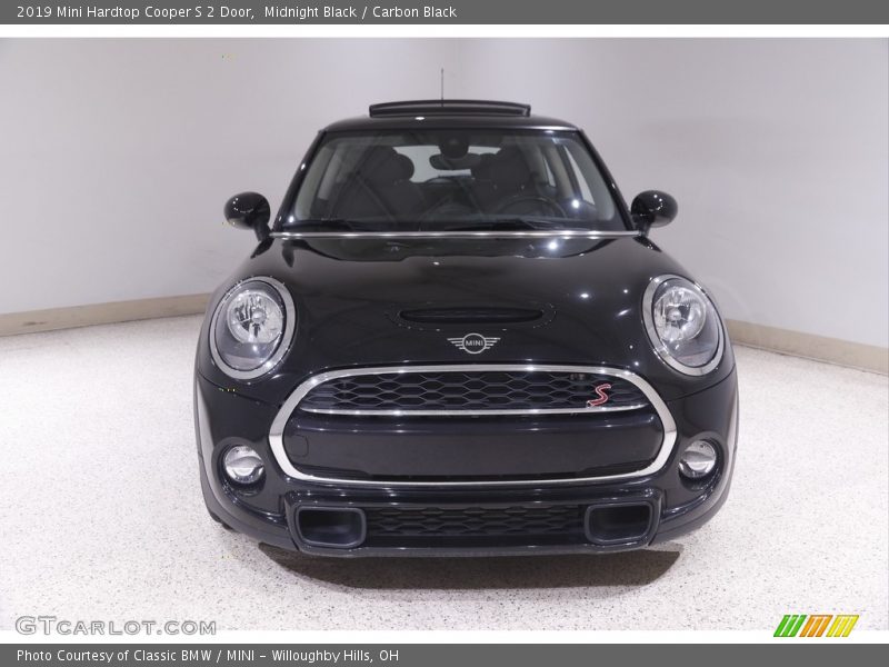Midnight Black / Carbon Black 2019 Mini Hardtop Cooper S 2 Door