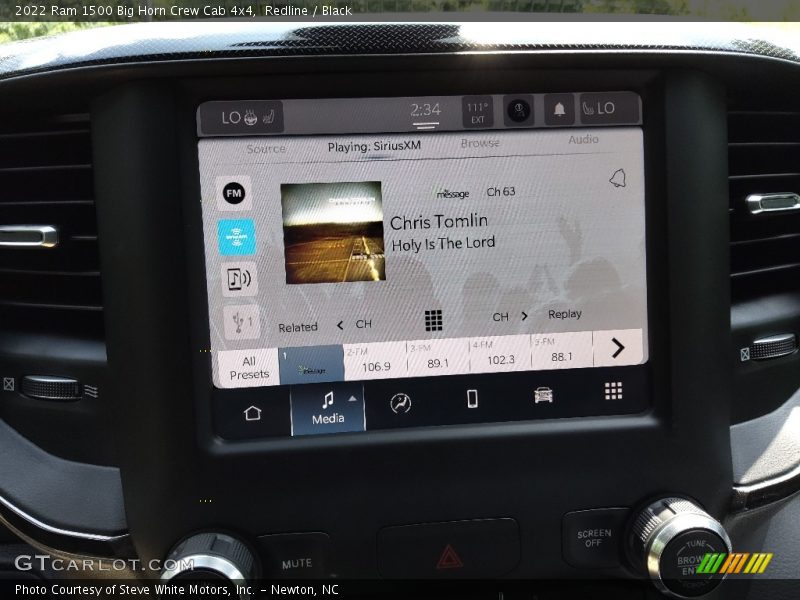 Redline / Black 2022 Ram 1500 Big Horn Crew Cab 4x4