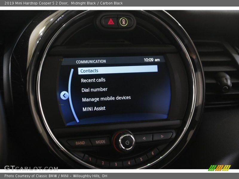 Midnight Black / Carbon Black 2019 Mini Hardtop Cooper S 2 Door