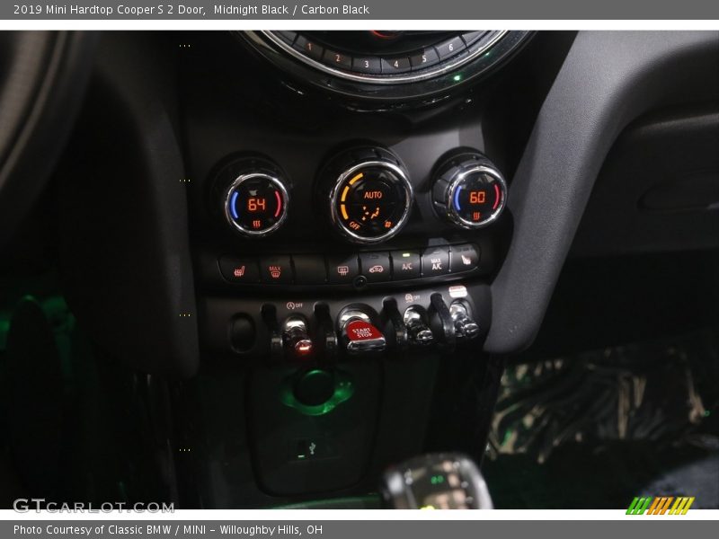 Midnight Black / Carbon Black 2019 Mini Hardtop Cooper S 2 Door